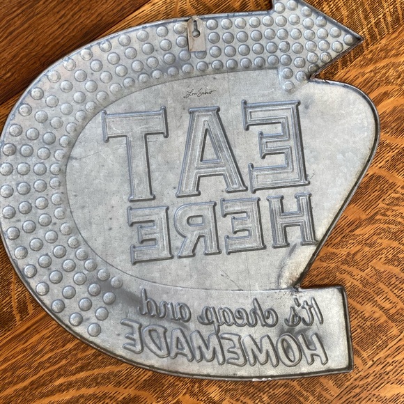 Vintage style metal wall sign - Picture 3 of 4